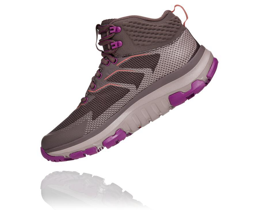 Botas De Montaña Hoka One One Mujer - Toa Gore-Tex - Moradas - YVX495687